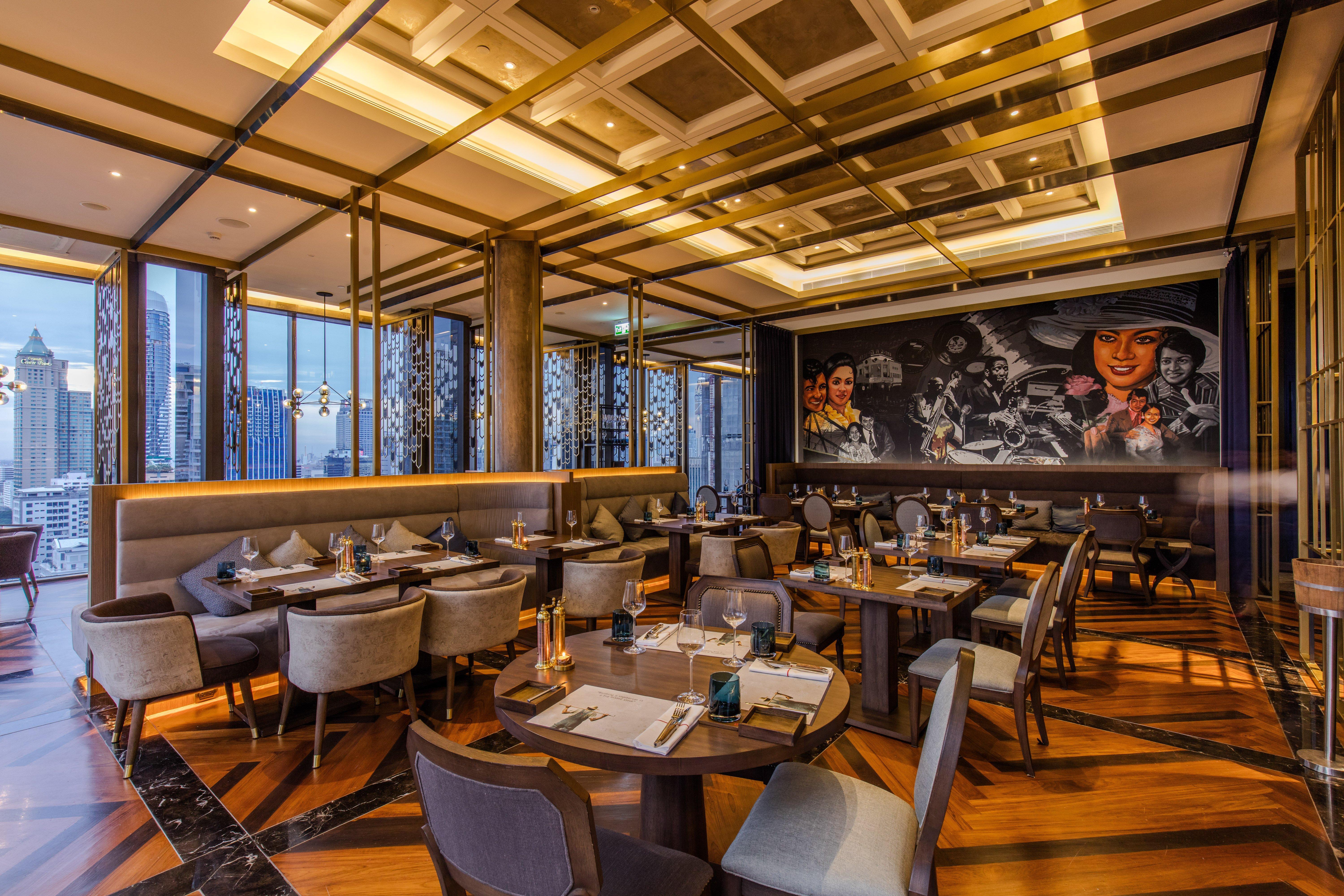 Hotel Indigo Bangkok Wireless Road By Ihg Εξωτερικό φωτογραφία The interior of the restaurant
