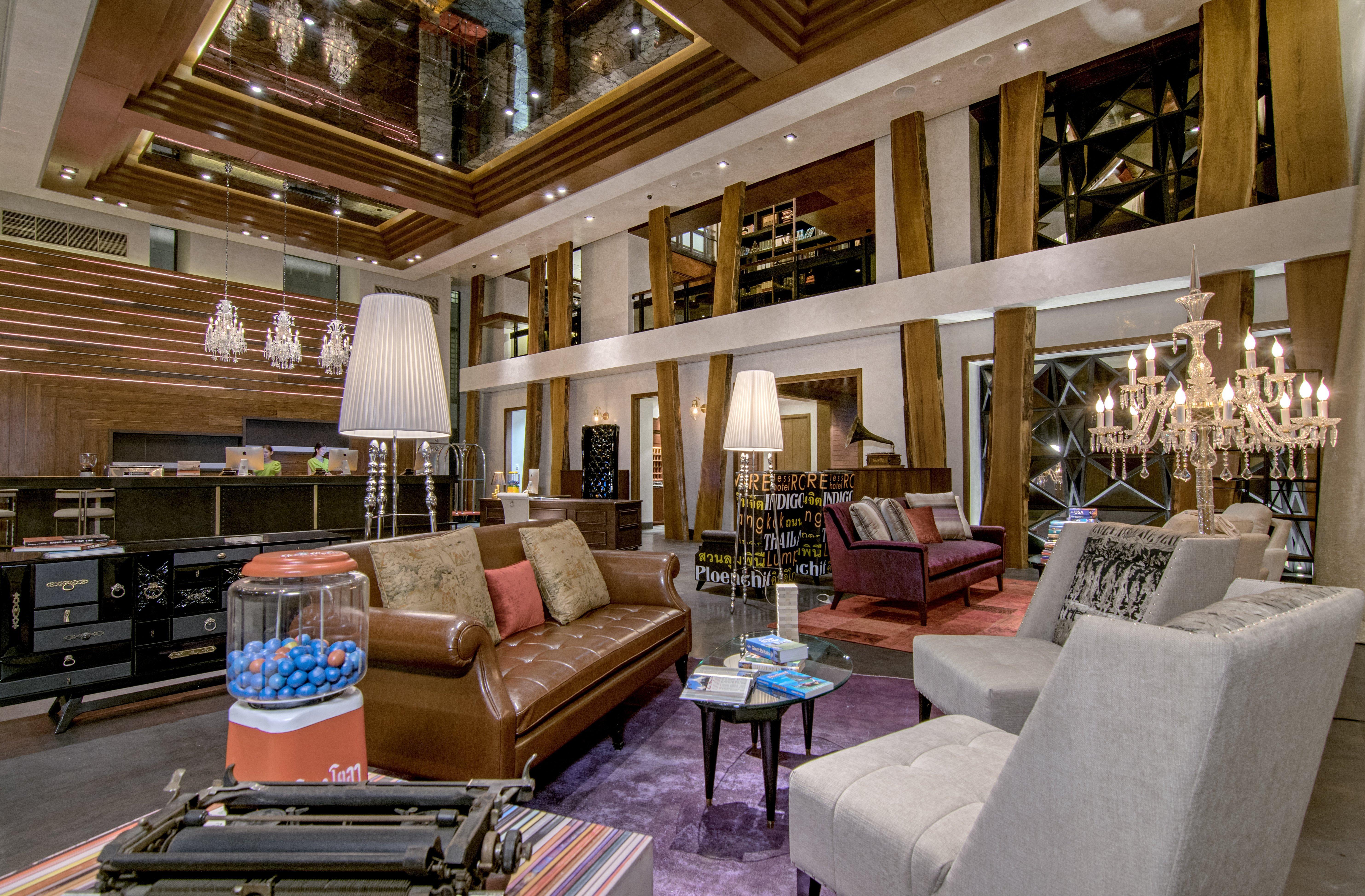 Hotel Indigo Bangkok Wireless Road By Ihg Εξωτερικό φωτογραφία The lobby of the hotel